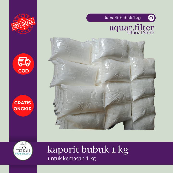 Kaporit Bubuk 90 Kaporit Powder 1kg Lazada Indonesia 0746