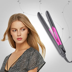 Catokan Rambut Lurus Tahan Lama Smoothing - KM 2131 Curly Hair Straightener 2In1 Gagang Anti Slip