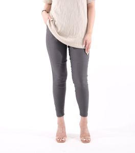 Vied By Mel Woven Skinny Pants with Side Pockets for Women