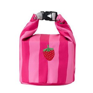 CHENJIE ลายแมว กระเป๋าเก็บอาหาร หุ้มฉนวน แบบพกพา กระเป๋าเก็บความร้อนสำหรับอาหารกลางวัน สร้างสรรค์ ป้องกันการรั่วซึม กล่องเก็บความเย็น กลางแจ้ง