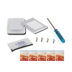 Aluminum NVME 2230 to CFe Type B Adapter with Efficient Heat Dissipation for DSLR Cameras