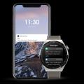 Smart Watch Men AMOLED HD Screen Dial Bluetooth Call IP68 Waterproof HK46 SmartWatch For Android Ios. 