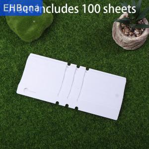 [COD] EHBqna SPORTS มาร์กเกอร์ต้นไม้กันน้ำ100ชิ้นป้ายแขวนต้นไม้เครื่องมือทำเครื่องหมายกระถางต้นไม้ อุปกรณ์ปลูกต้นไม้
