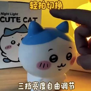 Đèn ngủ silicone hình thú mini để bàn dễ thương ánh sáng dịu ANGIHOME