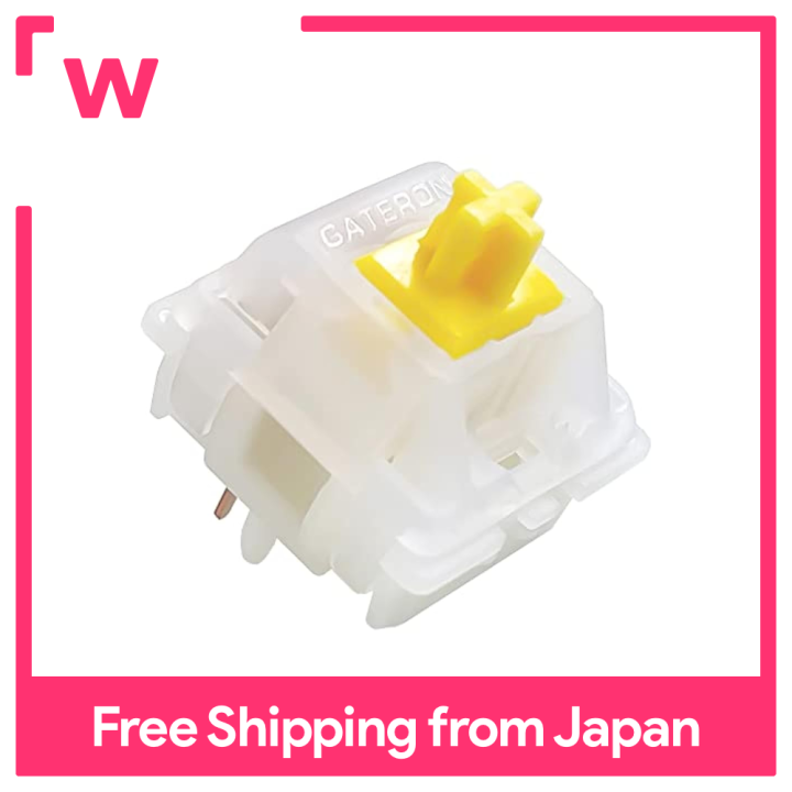 Gateron Milky Yellow Pro Switch Lubricated SMD RGB LED KS-3 5-Pin ...