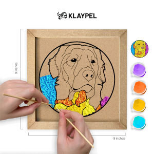 Golden Rox | Square Kit | DIY Arts & Crafts | Medium