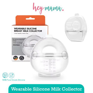 Hey Mama Wearable Silicone Breast Milk Collector Breast Shells Nursing Cup Milk Saver