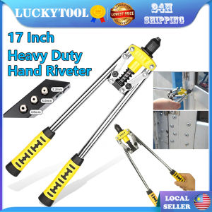 17 Inch Hand Rivet Gun Hand Riveter Gun Mesin Paku Tembak Rivet Nail Gun Ribet Gun Rivet Nut Tool