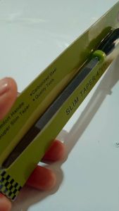 Kikir Gergaji Segitiga Gagang Karet 4\" Saw File 4 Inci