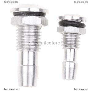 [COD] Technicolore 2pcs aluminium Alloy Water Outlets Thread พร้อมสกรู O-ring สำหรับ RC Boat M6 M8