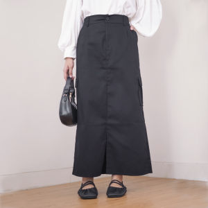 Rok Wanita Korean Style Rok Cargo Wanita Dewasa Terbaru Bahan Katun Premium