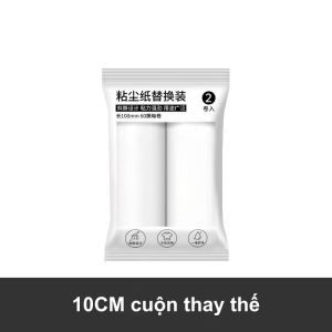 Cây lăn bụi giường loại bỏ lông thú cưng.quần áo chăn thảm đa năng cao cấp 60 lớp siêu dính 10cm