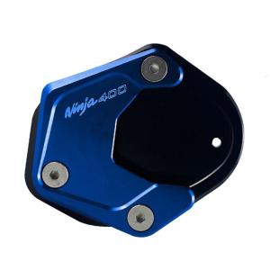 Aluminum Kickstand Extender Foot Side Stand Grip Enlarger Extension Foot Pad Support Scootor Motorbike for Z400 NINJA400