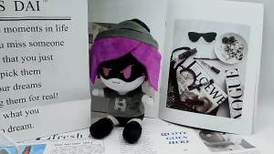 202325ซม. Murder s Plushie ของเล่น N ตุ๊กตาตุ๊กตา UZI การ์ตูน Soft Plush รูป Animation หมอนนอนแฟนคอลเลกชันเด็ก Gift