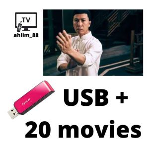 USB Donnie Yan Movies 甄子丹电影系列 50 杀破狼 叶问 冰封侠 追龙 花木兰 武侠