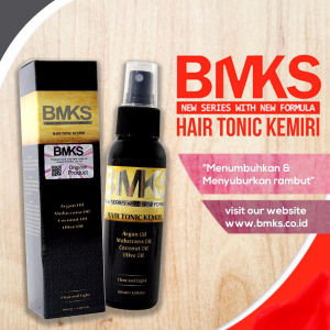 GLOBAL - BMKS Hair Tonic Kemiri Original BPOM - Hair Tonic Kemiri BMKS Original