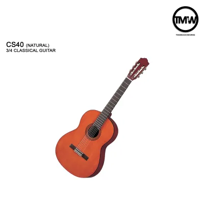 Yamaha CS40 Classical Guitar 3/4 Size Spruce Top 36 inch Nylon Strings CS 40 Beginner Series [LIMITED STOCK]