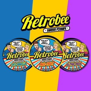 Mylilangelz Retrobee Pomade Original Barber Barberix Slick Pomade Hair Wax Gel