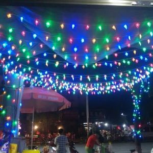 Led small flashing Lights String Lights Star Lights decorate the bedroom colorful outdoor household flashing Colored Lights Brightening Engineering Light Holiday lights Copper Lamp Jubilation Leaves lamp string