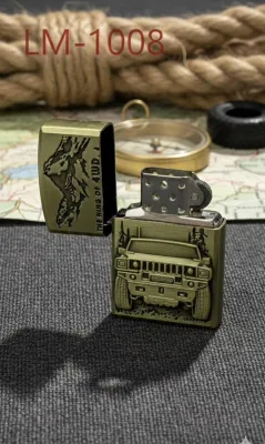KOREK API KANTAI GOLD LM-1008 MOTIF JEEP(BISA COD)