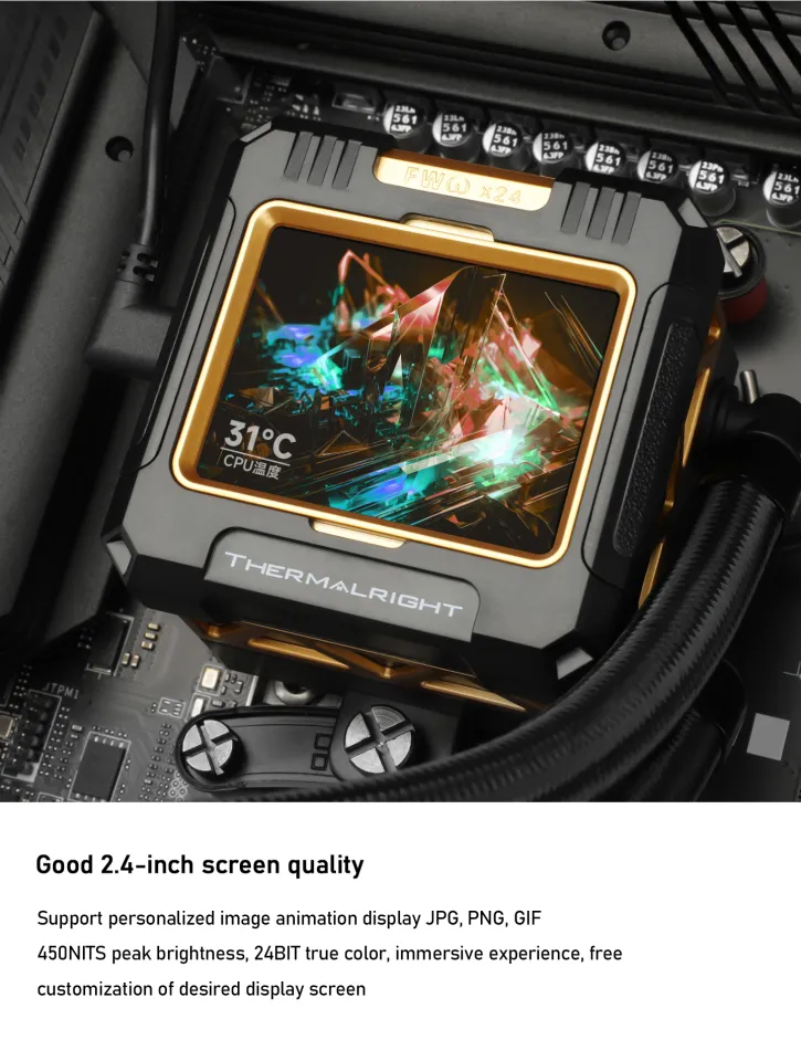 Thermalright FROZEN WARFRAME 360 Black CPU All in one Water Thermalright FROZEN WARFRAME 360 Black CPU All in one Water