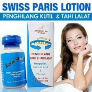 SWISS PARIS LOTION Obat Penghilang KUTIL dan Obat Penghilang TAHILALAT / ANDENG (ORIGINAL BPOM)
