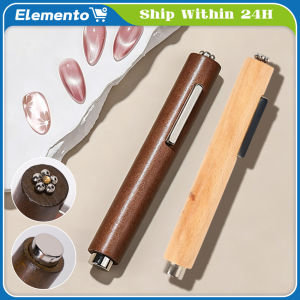 3 IN 1 Multi-function Cat Eye Magnet for Nail Art Strong Thick Magnetic Stick Large Cylindrical Magnetic Nail Tool Manicure DIY