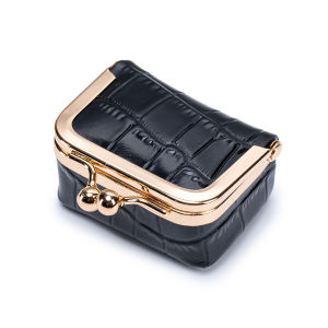 Small Size Genuine Leather Mouth Gold Bag Can Be Used to Store Diamond Ring Earrings Necklace Ring Coin Change