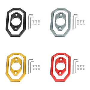 ฝาครอบท้ายรถจักรยานยนต์อลูมิเนียมฝาครอบท่อไอเสียทนทานต่อท่อไอเสียแข็งแรงติดตั้งได้รวดเร็วสำหรับ ADV350