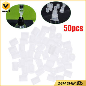 50Pcs/set Perfume Syringe Adapter Fragrance Transfer Adapter Perfume Converter Syringe Special Needle Mini Refillable Perfume Dispenser Portable Refill Tool