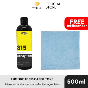 LUMOBRITE 315 CANDY TONE SHAMPOO 500ml Mobil Motor Wash Wax Busa Tebal Kilap Licin Cuci Salju