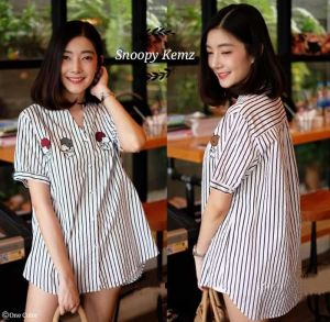 KEMEJA SALUR 933-80 MOTIF BORDIR BAHAN KATUN SALUR + BORDIR REALPIC FIT TO L LD 98 PJG 62