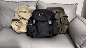 2026 New lulu Lulu wunderlust Sports and fitness bag yoga backpack casual backpack travel bag
