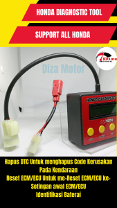 TERBARU Promo Murah Scaner Honda Diagnostic Tools support Sepeda Motor All Honda  OBD 2 OBD1 (Fi Pgm Fi) dan EURO 5