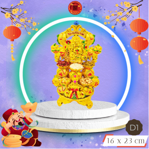 Tháp tỏi ông Địa song ngư ngọc thực - TỎI CÁT TƯỜNG