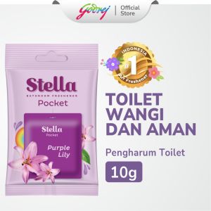 STELLA POCKET BATHROOM FRAGRANCE 10G  ORANGE SUNKISTLUXURIOUS FLOWERBLUE FREESIAEXOTIC FRUITPURPLE LILYGREEN APPLE  VALUE BUY