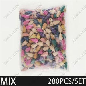 280Pcs Backflow Incense Cone Sandalwood Incense Mosquito Killer Fragrance Sleepwell Relaxation