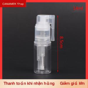 CS 14Ml 25Ml 35Ml 50Ml 60Ml Long Lanh Khăn Lau Bụi Phun Chai Rỗng Refillable Xách Tay Khô Bột Phun Chai Cho Bánh Trang Trí Kẹo Trang Trí Công Cụ Nướng Dài Vòi Phun Chai