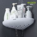 AKAPE - ECOCO Bathroom Storage Shelf Shower Snap Up Corner Shelf Shampoo Holder Basket Shelf Wall Shelves for Shelving Kitchen. 