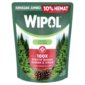 Wipol Karbol Cemara Refill 1.5L