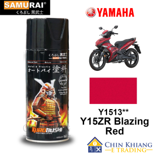 Samurai Y1513 Yamaha Y15ZR Ysuku v2 Blazing Red Spray Paint 400ml