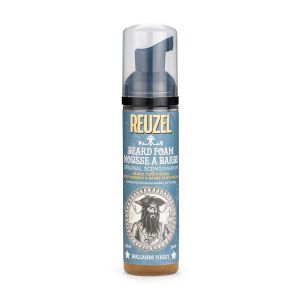 Reuzel Beard Foam Reduces Beardruff And Itchy Skin 2.36 Oz Lightweight beard styling foam that softens tames and deodorizes while reducing beard itch. Vegan ing formula.