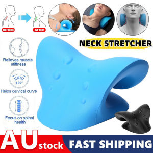 ✨Ergonomic Cervical Massage Pillow: Curved Stretch Neck/Shoulder Support Softening & Harmless Material For Relaxation