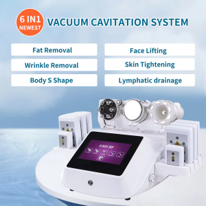 RF Vacuum Machine Body Slimming Fat Burning Anti-Aging Fat Cell Removal Cavitation Machine