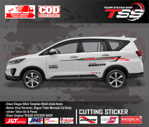 sticker mobil innova sticker mobil toyota innova sticker mobil innova keren sticker motif variasi body mobil keren