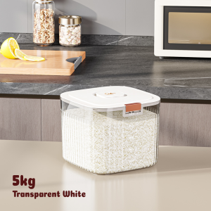 Kitchen Food Storage Containers Rice Bucket Insect and Moisture-proof Sealing Food Grade Flour Cereal Dog Food Storage