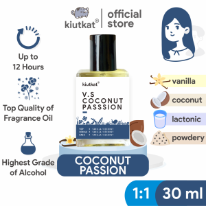 COCONUT PASSION by KIUTKAT - Parfum Wanita Original Isi 30ml | Searah VICTORIAS SECRET - COCONUT PASSION