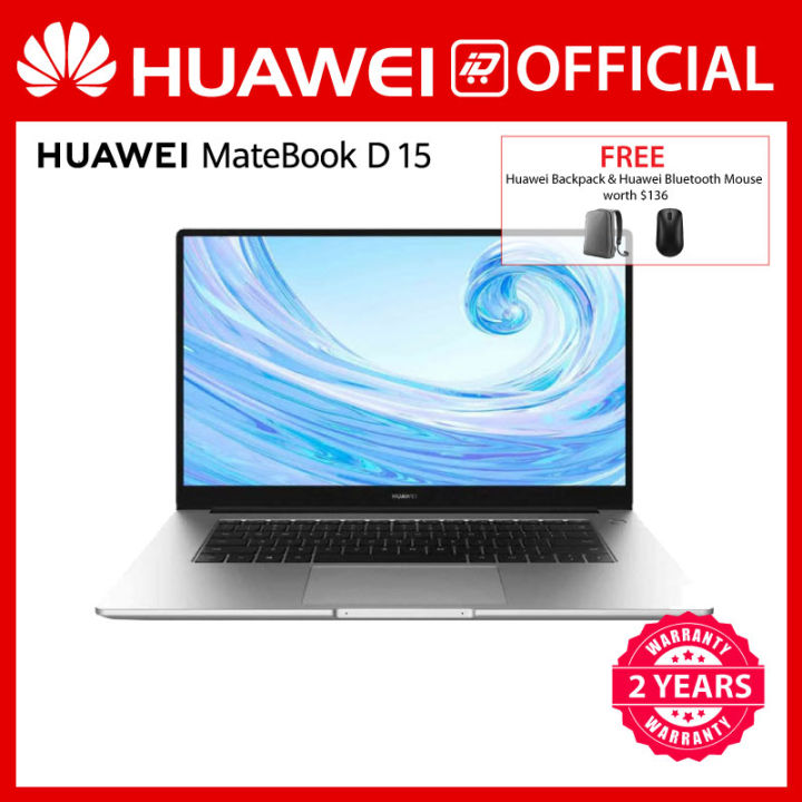HUAWEI Matebook D 15 AMD R5 FHD 8GB with 256GB SSD