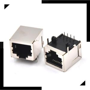 ❣💕WonderfulBuyinge 10ชิ้น เซ็ต RJ45เครือข่าย Ethernet 8P 8C ตัวเชื่อมต่อซ็อกเก็ตหญิง8Pin PCB MOUNT high qulity