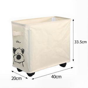 Under Desk Organizer Foldable Reinforcement Trolley Cart Multifunctional Office Corner Shelf